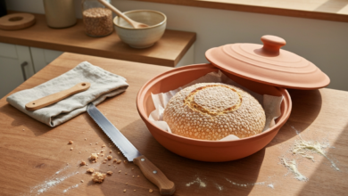 Brot backen im Römertopf - Rezept backen wie ein Profi
