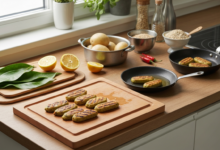 Vegetarische Frikadellen selber machen mit Kichererbsen