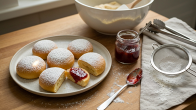 Berliner Pfannkuchen - Rezept zum selber machen