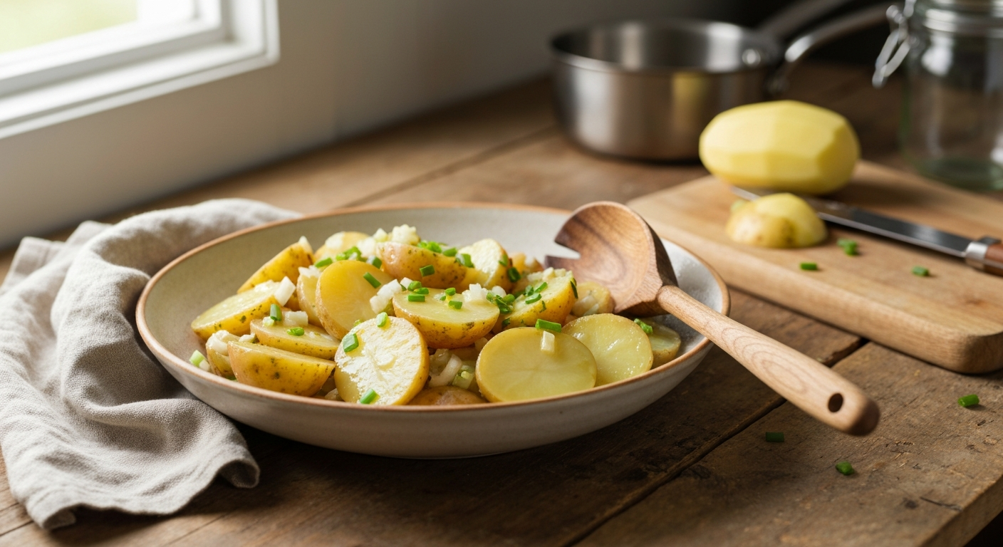 Schwäbischer Kartoffelsalat - das beste Rezept nach schwäbischer Art