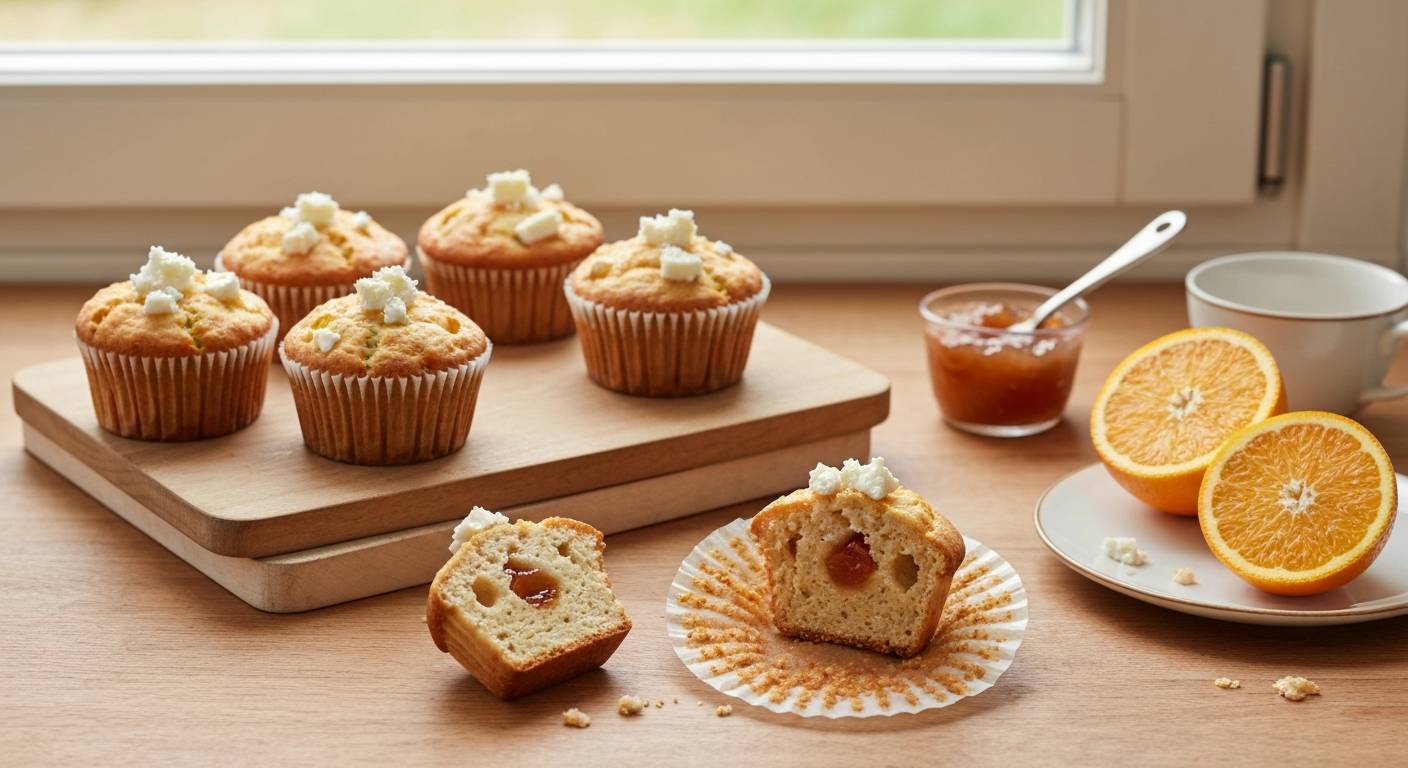 Hüttenkäse Muffins Rezept