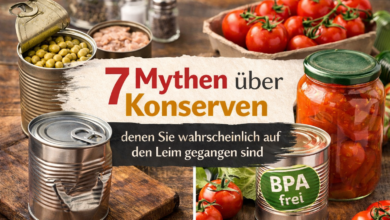 7 Mythen über Konserven