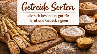 Getreide Sorten die sich besonders gut für Brot und Gebäck eignen