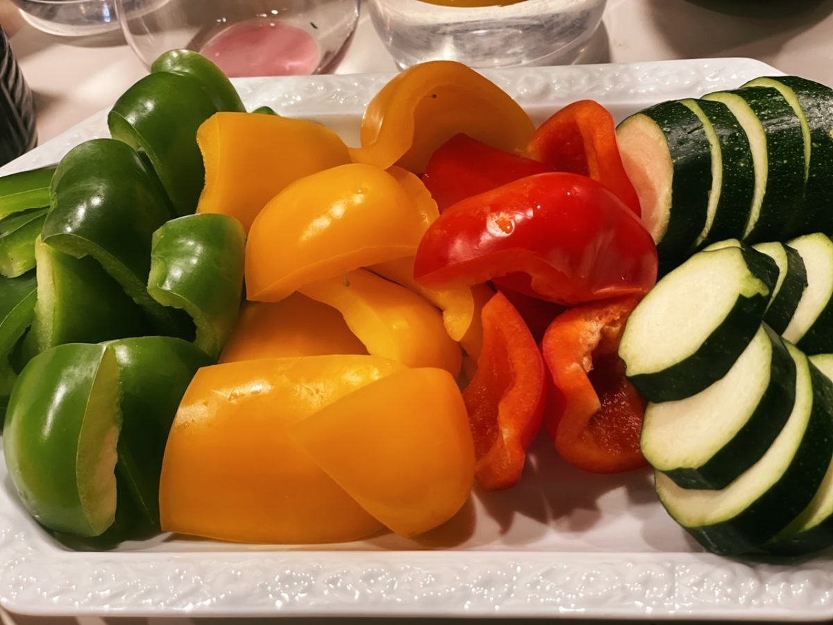 Allerlei Gemüse-Fondue - Zutaten und Zubereitung