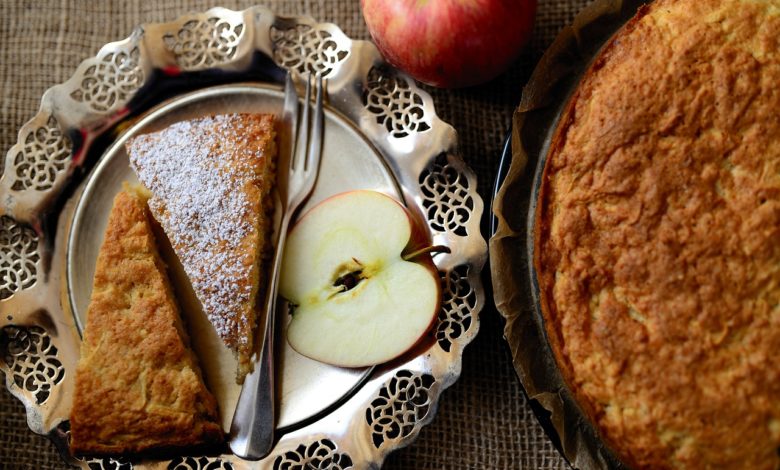 Apfelkuchen mit Schmand