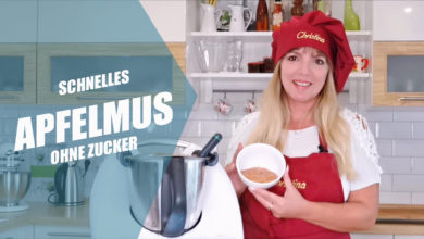 Schnelles Apfelmus ohne Zucker selber machen