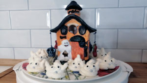 Baiser Geister Rezept mit Demo-Video für Halloween Geister