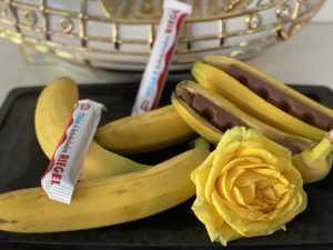 Gegrillte Banane mit Schoko in nur 15 Minuten