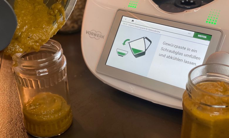 Fertige Vegane Gewürzpaste für Gemüsebrühe aus dem Thermomix