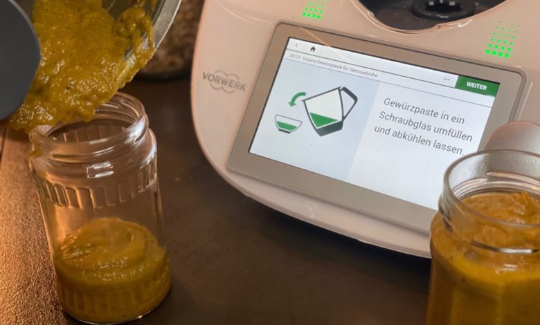 Fertige Vegane Gewürzpaste für Gemüsebrühe aus dem Thermomix