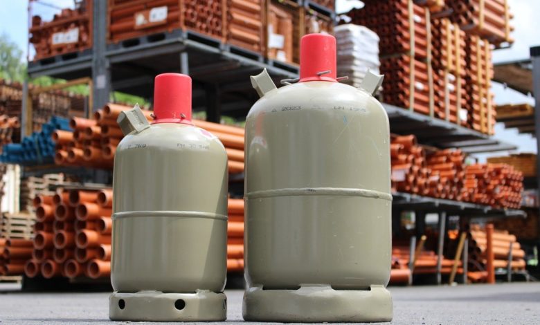 Gasflaschen für den Gasgrill