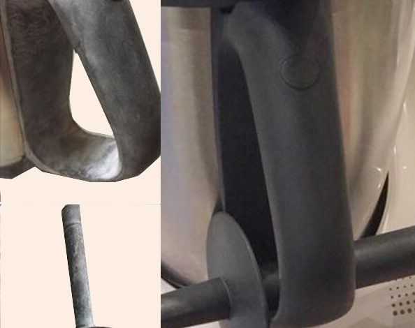 Thermomix Griff verfärbt sich weiß oder grau?