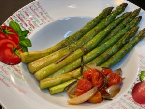 Grünen Spargel braten – Dauer und Temperatur – Einfaches Rezept