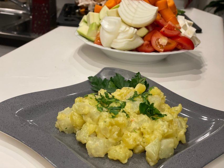 Rezept: Kartoffel Kohlrabi Gemüse im Thermomix