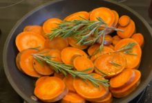 Süßkartoffel braten in der Pfanne – Rezept und Zubereitung Süßkartoffel braten in der Pfanne – Rezept und Zubereitung