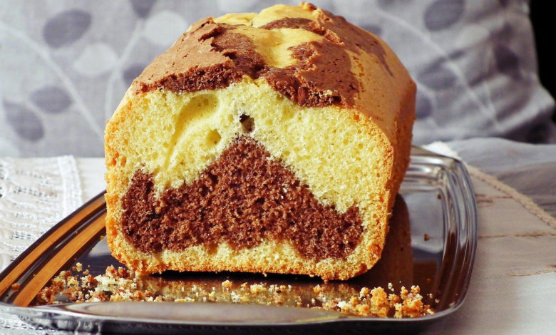 Marmorkuchen ohne Butter - einfacher &amp; saftiger Kuchen