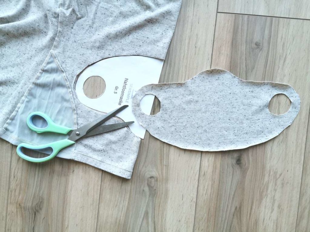 Mundschutz ohne Nähen