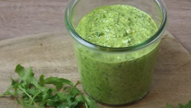 Schnelles Rucola Walnuss Pesto Thermomix