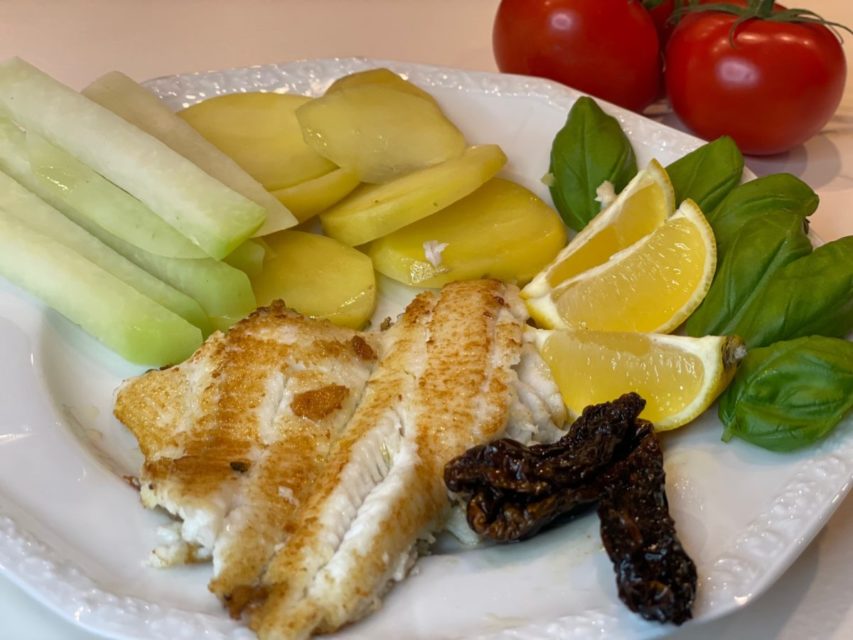 Schollenfilet braten ohne Haut einfaches und schnelles Rezept
