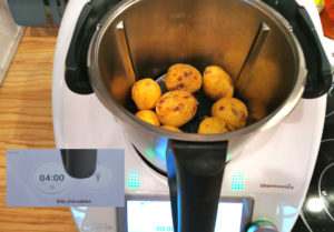 Thermomix® Welle mit Peeler zum Kartoffeln Schälen im Thermomix