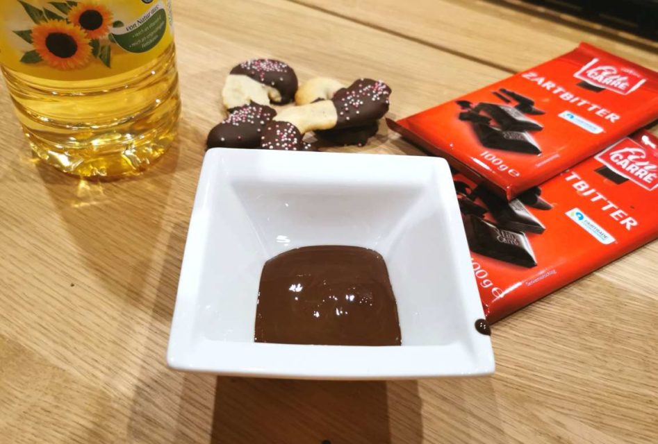 Wie kann man Kuvertüre selber machen und ersetzen?