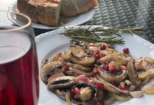 Champignons braten